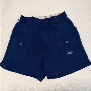 AFTCO 26 Navy Fishing Shorts